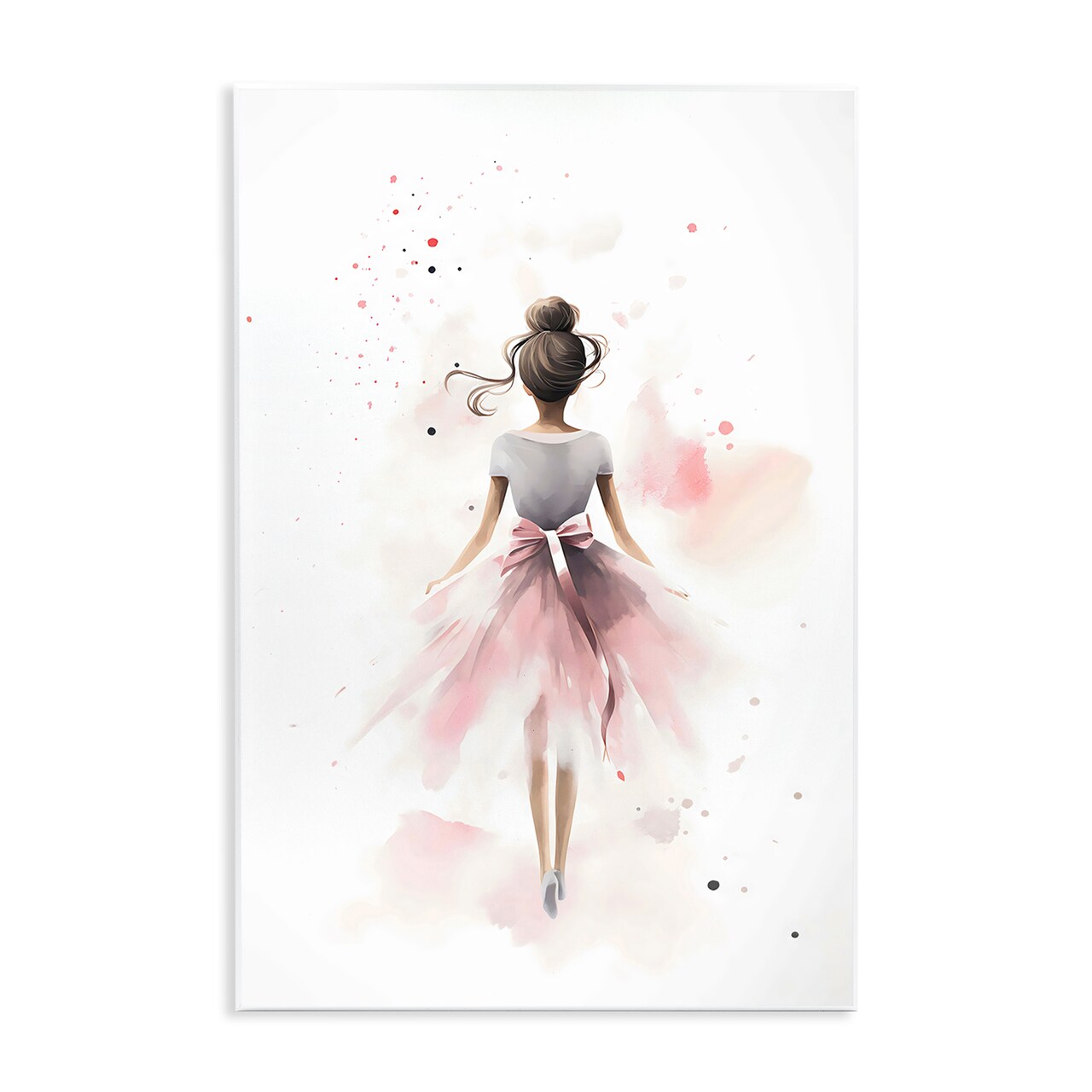 Stupell Industries Speckled Ballerina View Wall Plaque, design by Creative Studio
